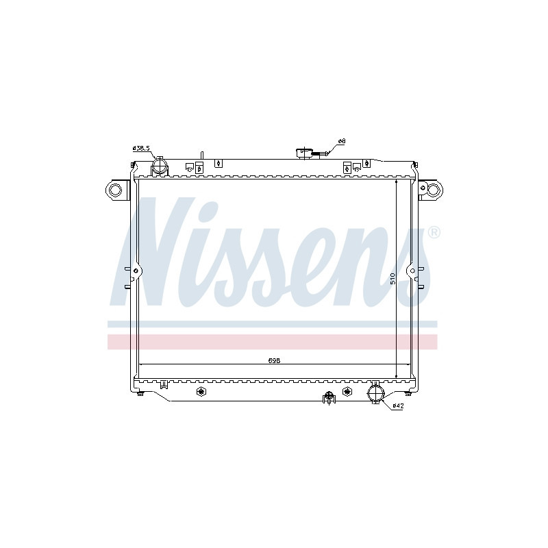 Radiateur NISSENS