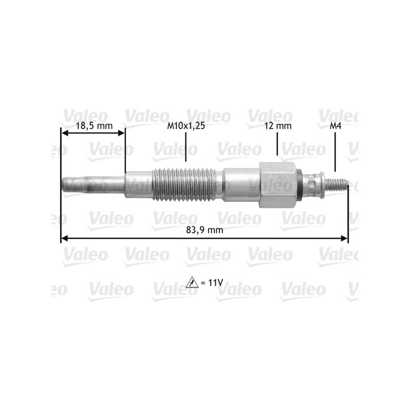 Bougie de préchauffage VALEO