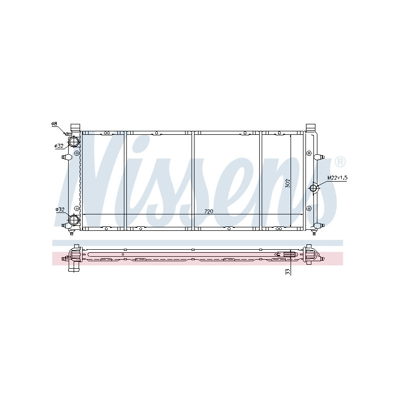 Radiateur NISSENS