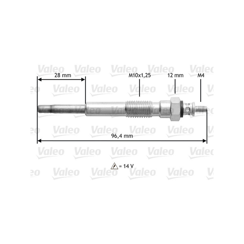 Bougie de préchauffage VALEO