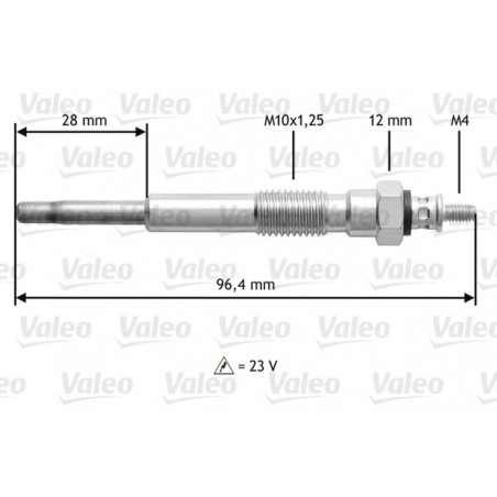 Bougie de préchauffage VALEO