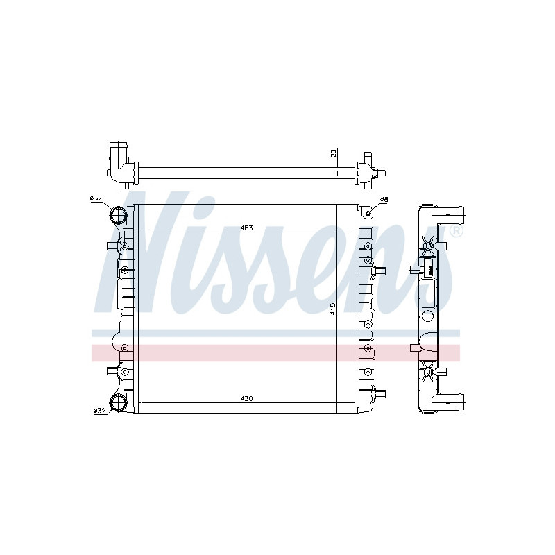 Radiateur NISSENS