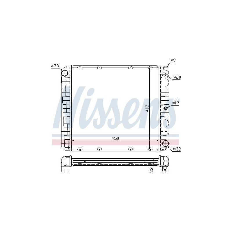 Radiateur NISSENS