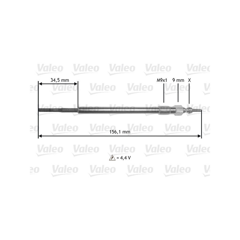 Bougie de préchauffage VALEO