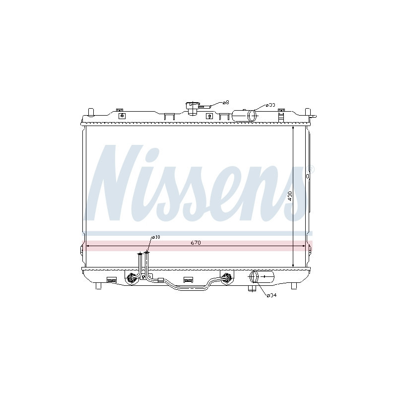 Radiateur NISSENS