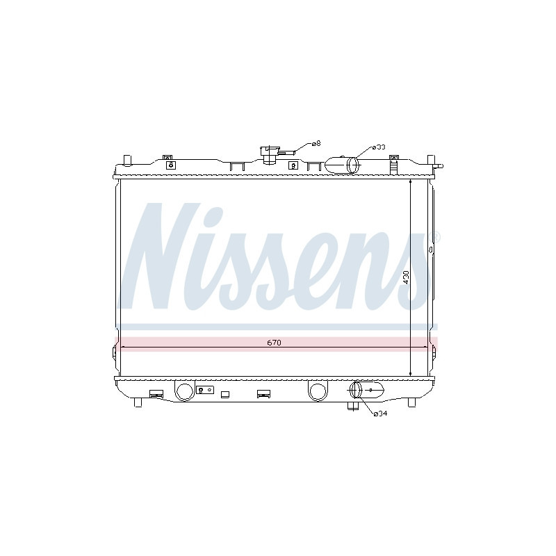 Radiateur NISSENS