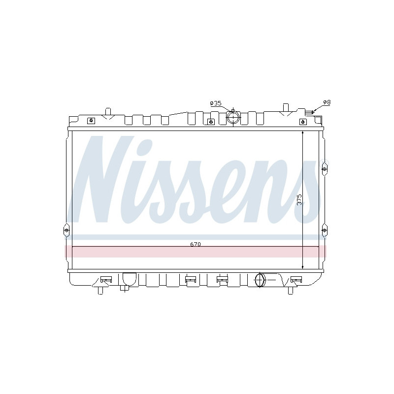Radiateur NISSENS