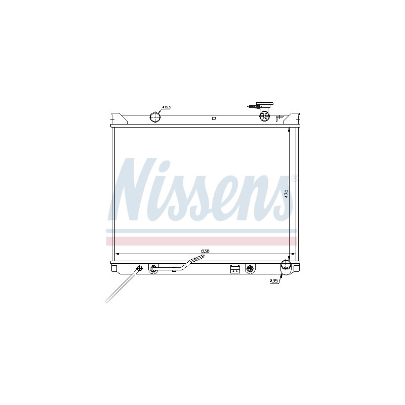 Radiateur NISSENS