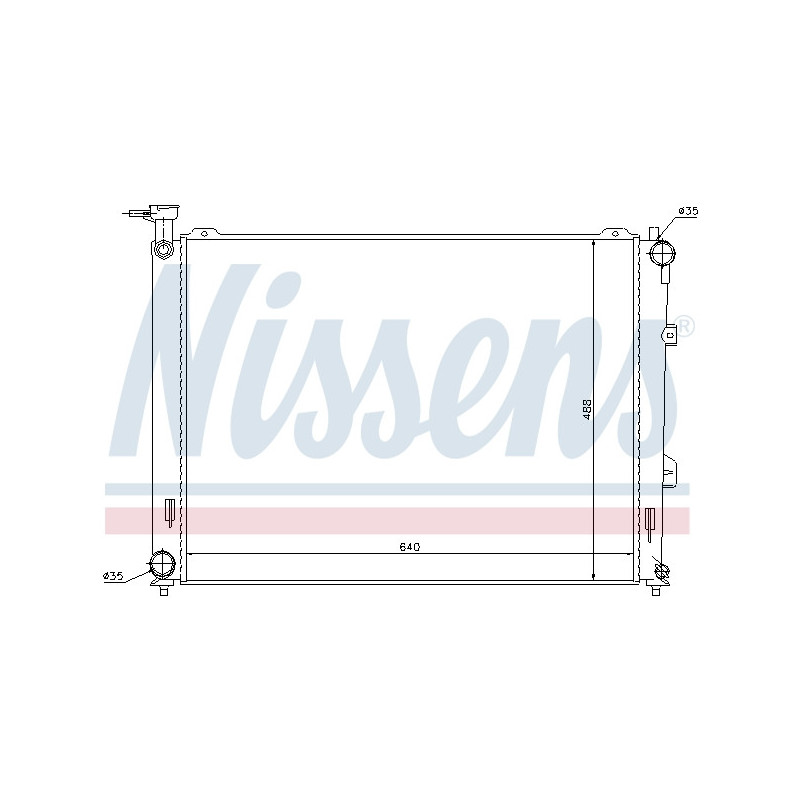 Radiateur NISSENS