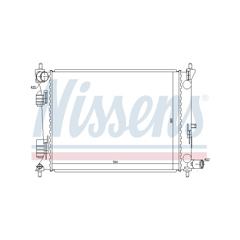 Radiateur NISSENS