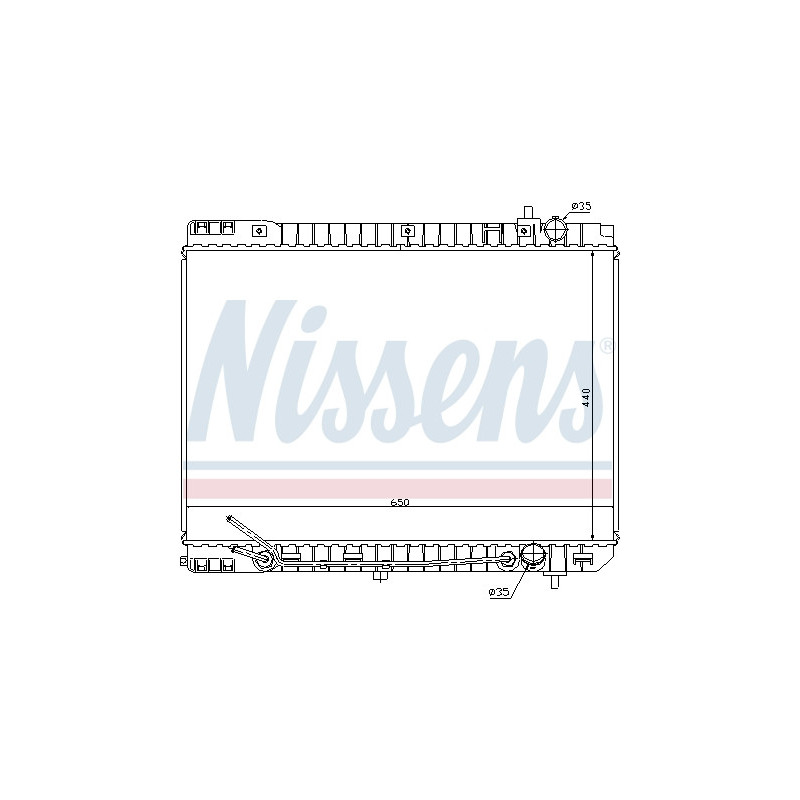 Radiateur NISSENS