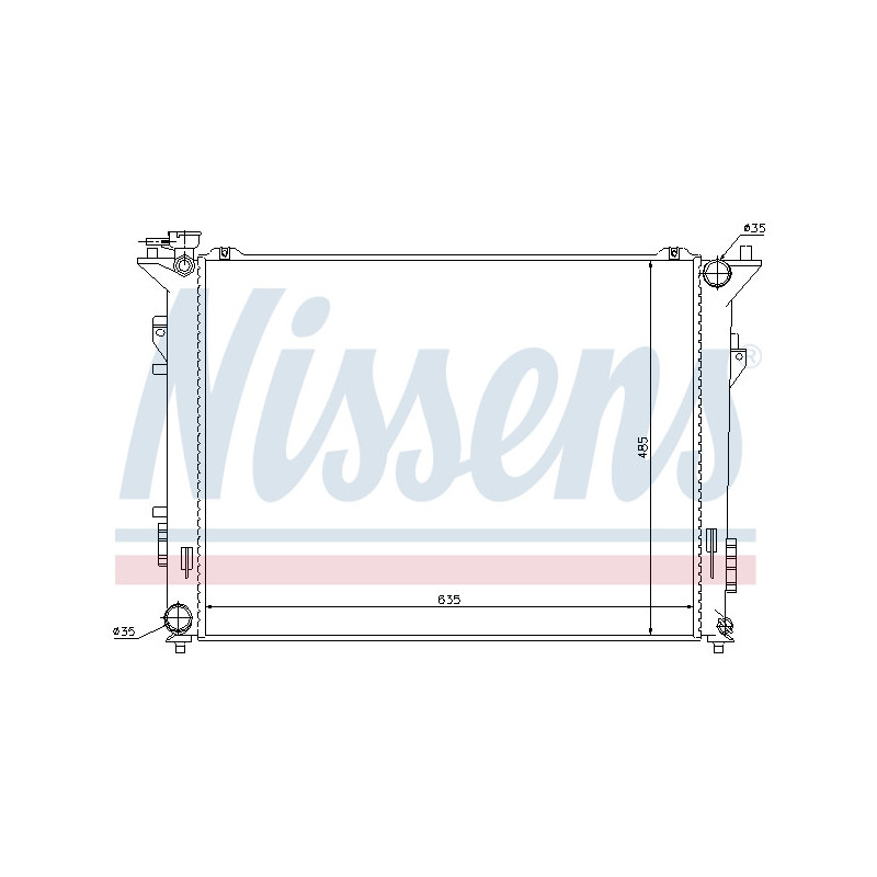 Radiateur NISSENS