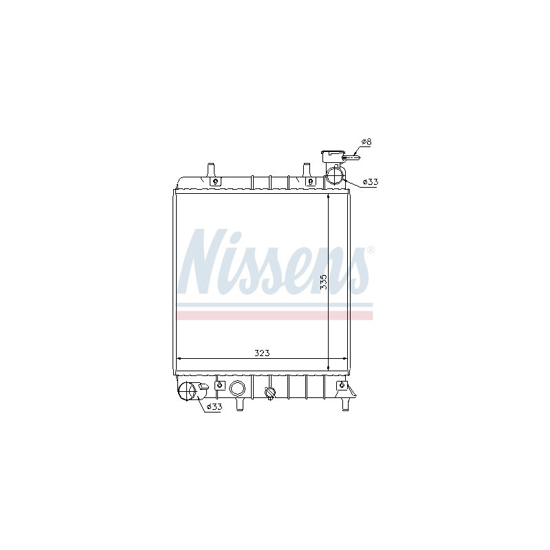 Radiateur NISSENS