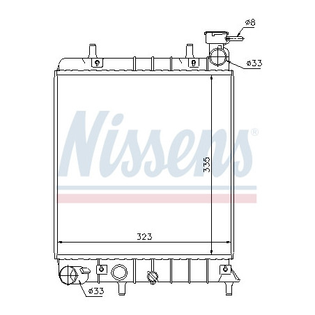 Radiateur NISSENS