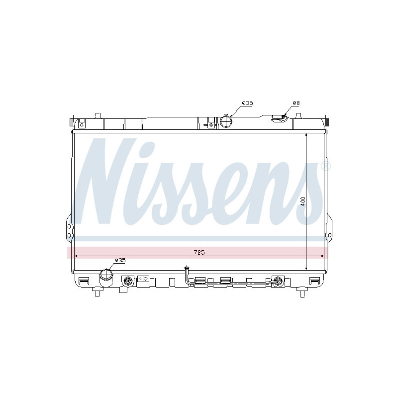 Radiateur NISSENS