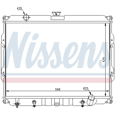 Radiateur NISSENS