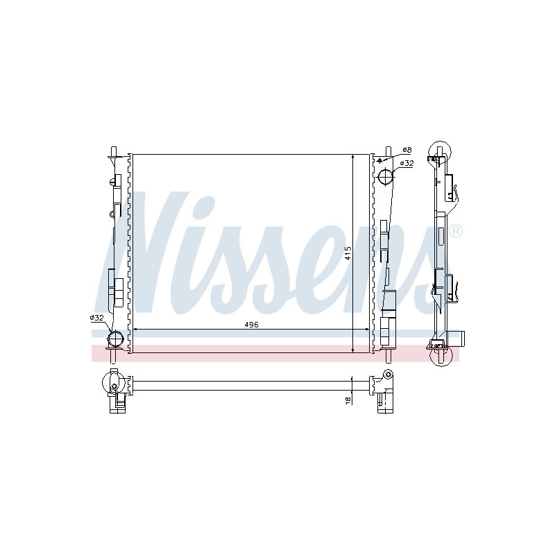 Radiateur NISSENS