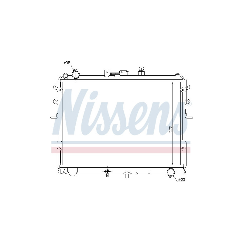 Radiateur NISSENS