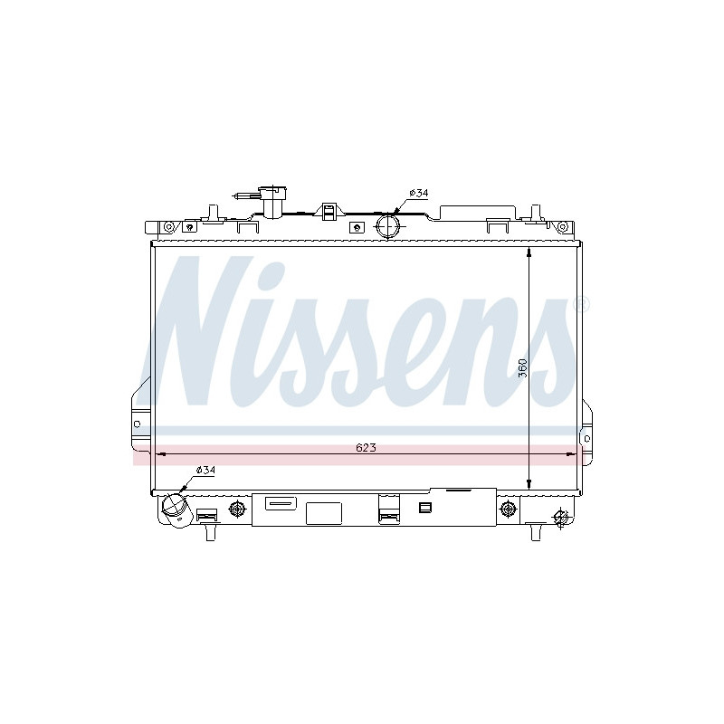 Radiateur NISSENS