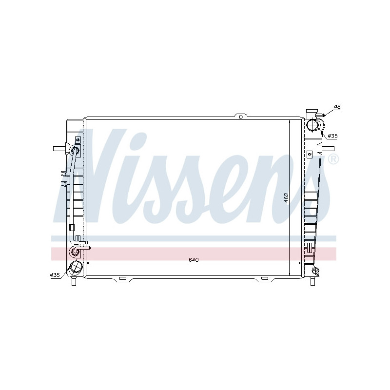 Radiateur NISSENS