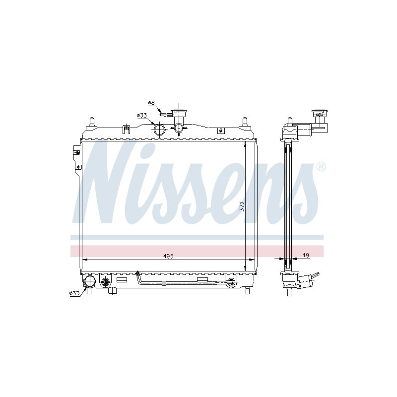 Radiateur NISSENS