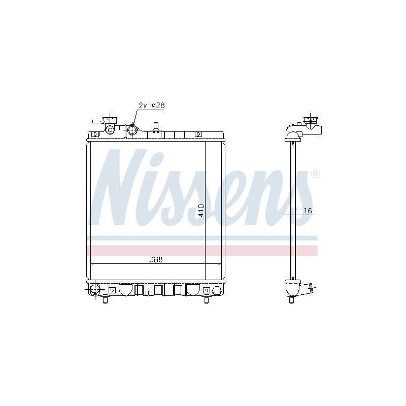 Radiateur NISSENS