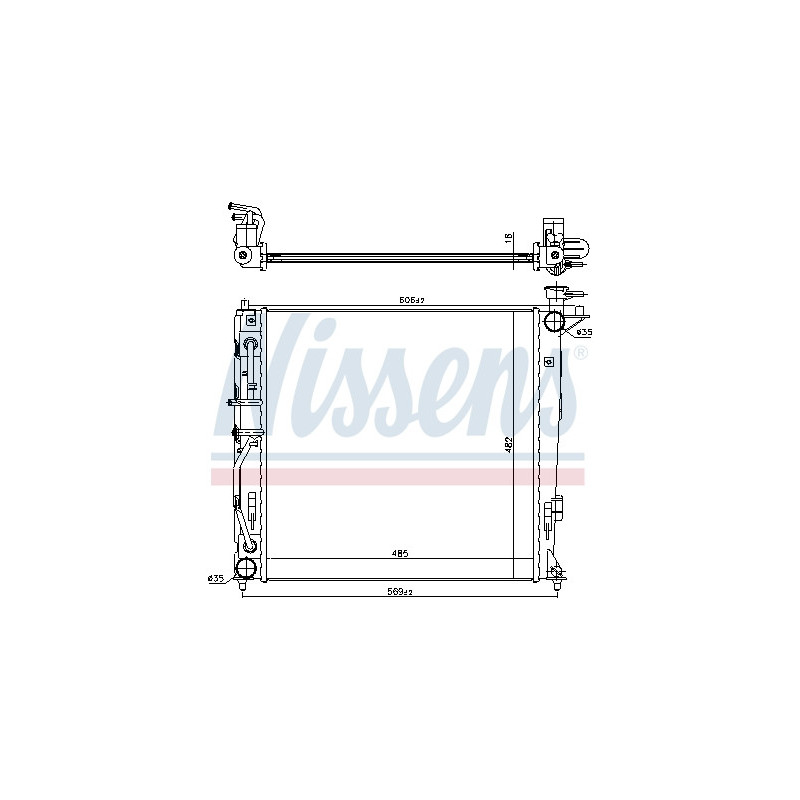 Radiateur NISSENS