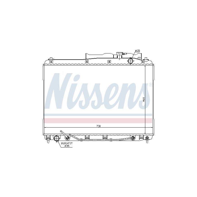 Radiateur NISSENS