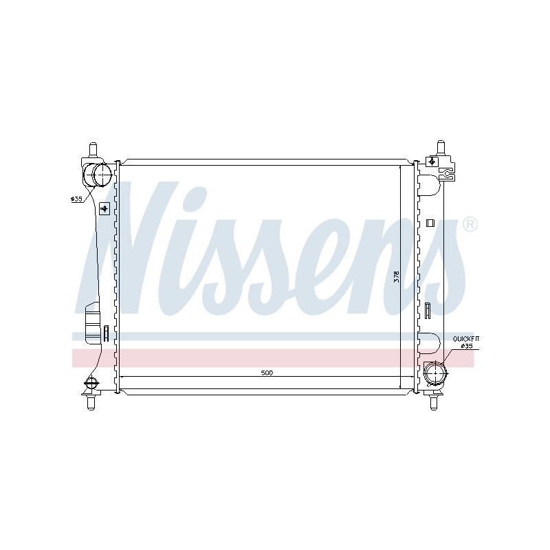 Radiateur NISSENS