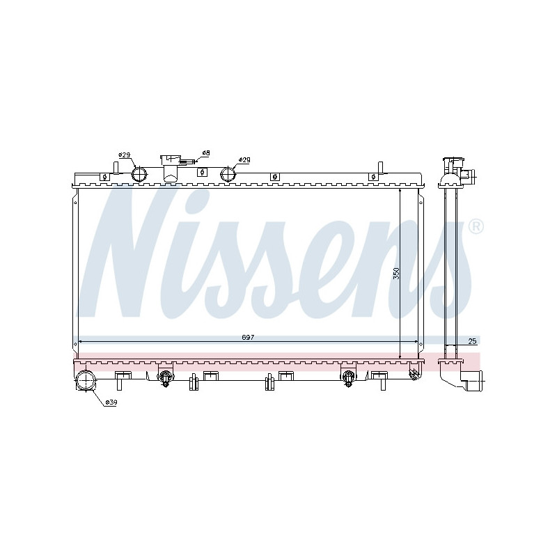 Radiateur NISSENS