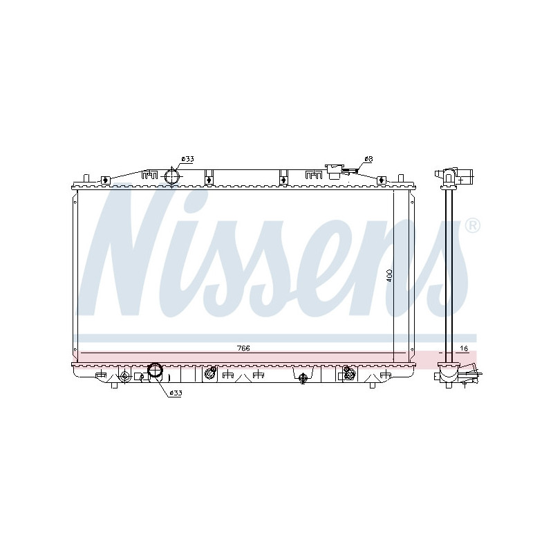 Radiateur NISSENS