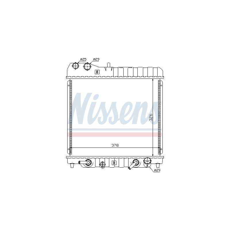 Radiateur NISSENS