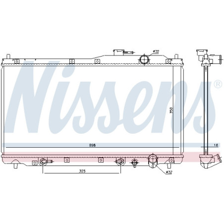 Radiateur NISSENS