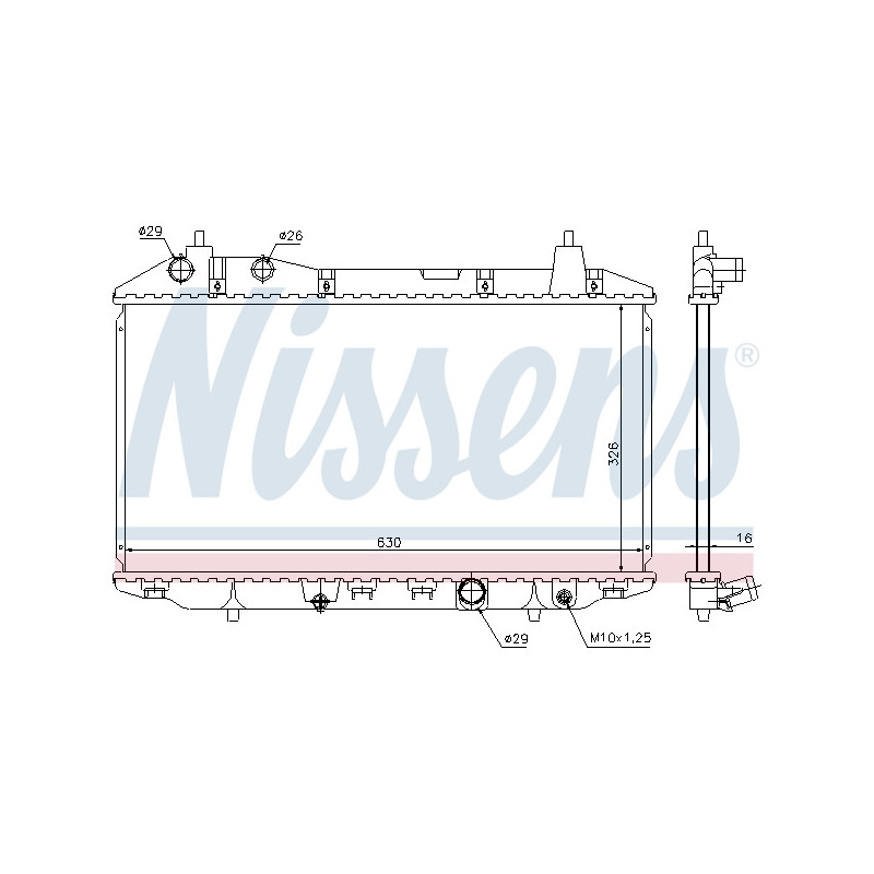 Radiateur NISSENS