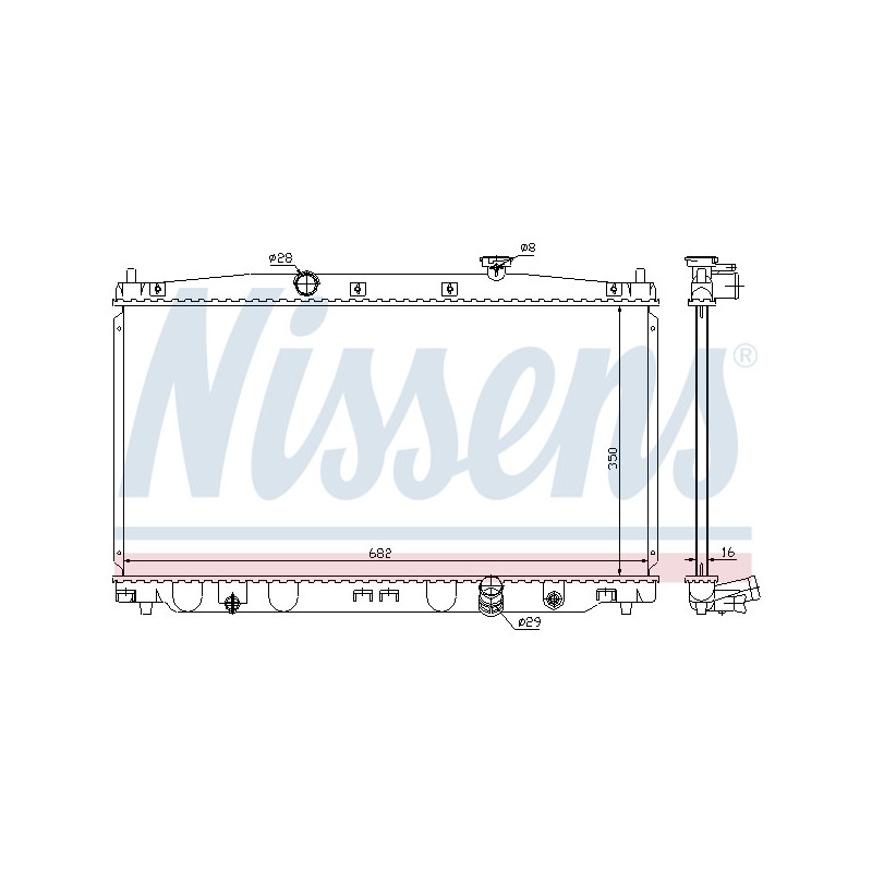 Radiateur NISSENS