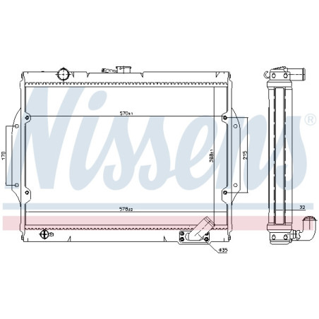 Radiateur NISSENS