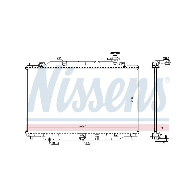 Radiateur NISSENS