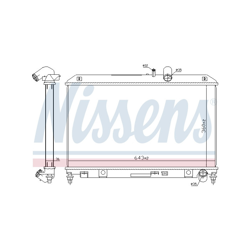 Radiateur NISSENS