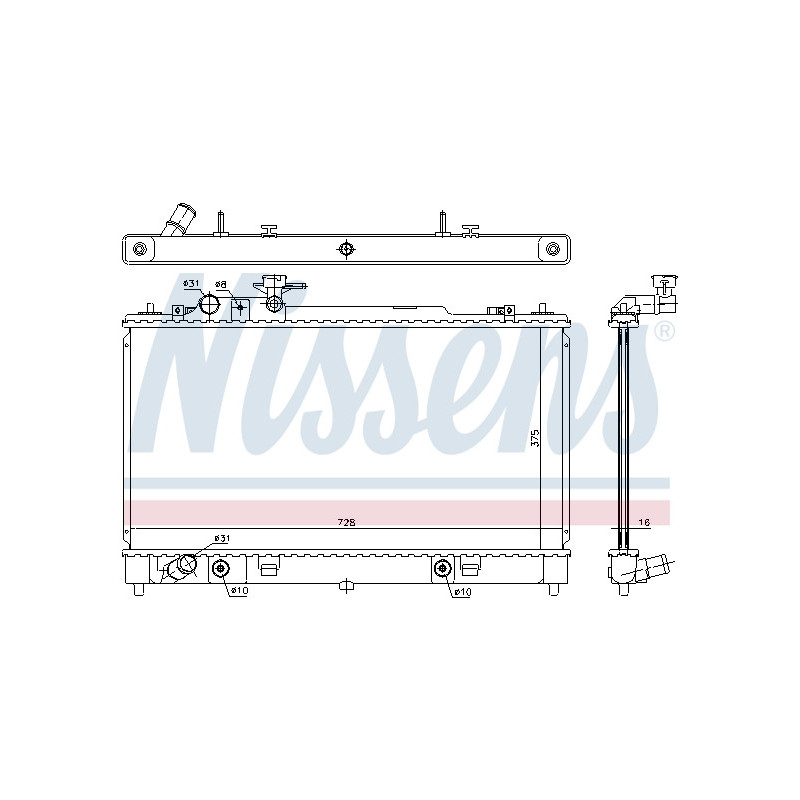 Radiateur NISSENS