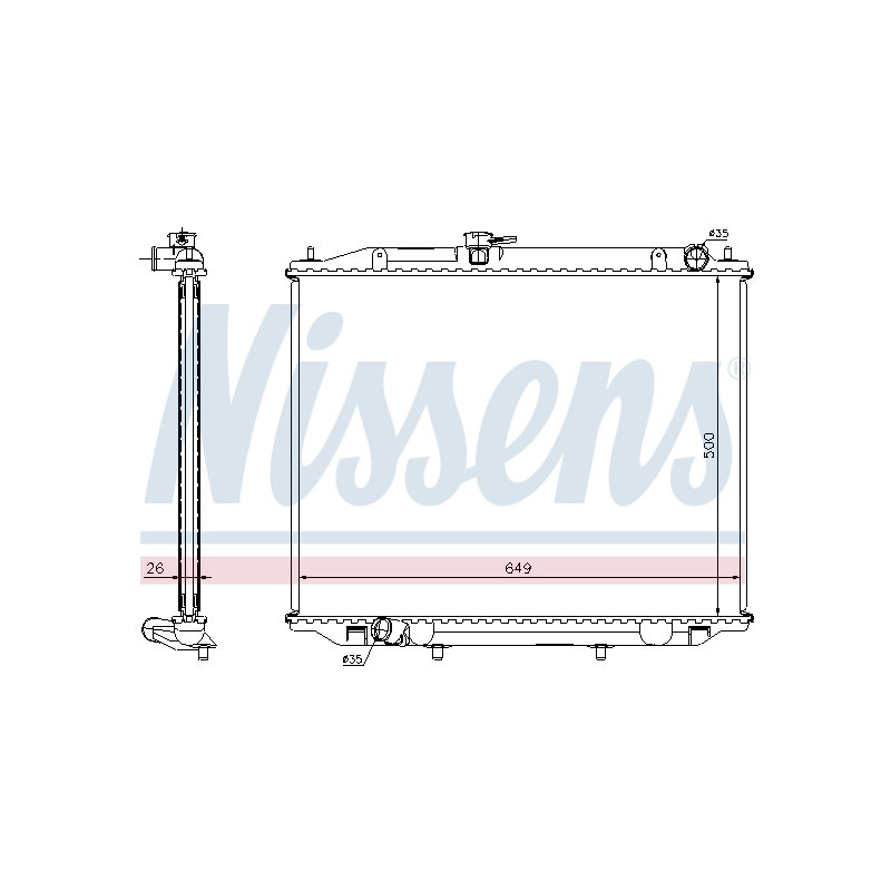 Radiateur NISSENS