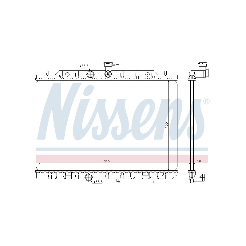 Radiateur NISSENS