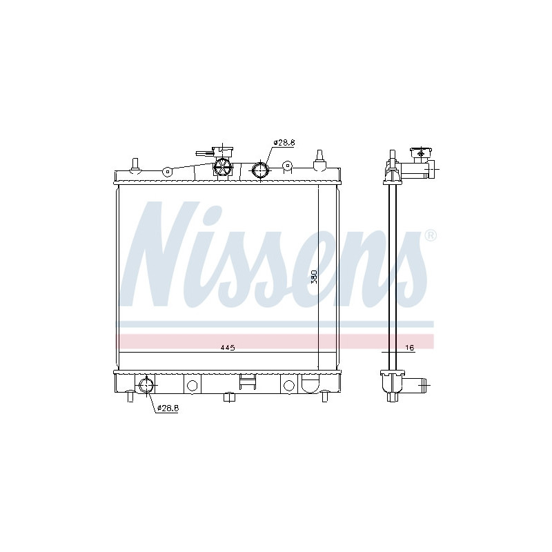 Radiateur NISSENS