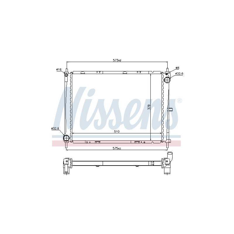 Radiateur NISSENS
