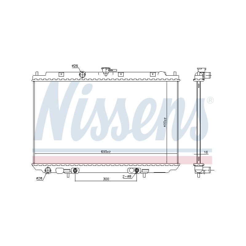 Radiateur NISSENS
