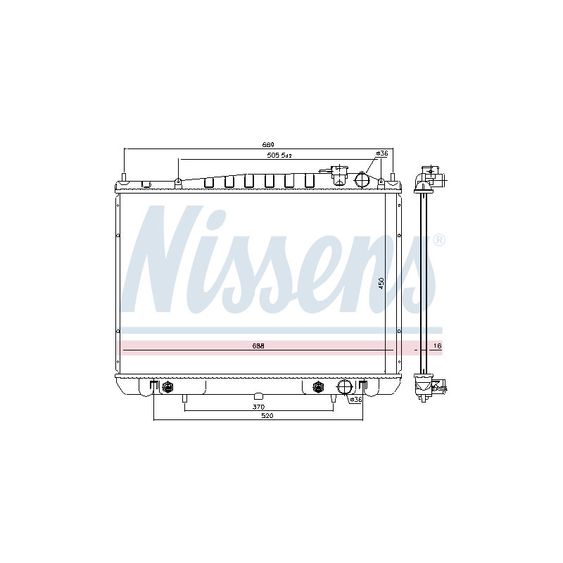 Radiateur NISSENS