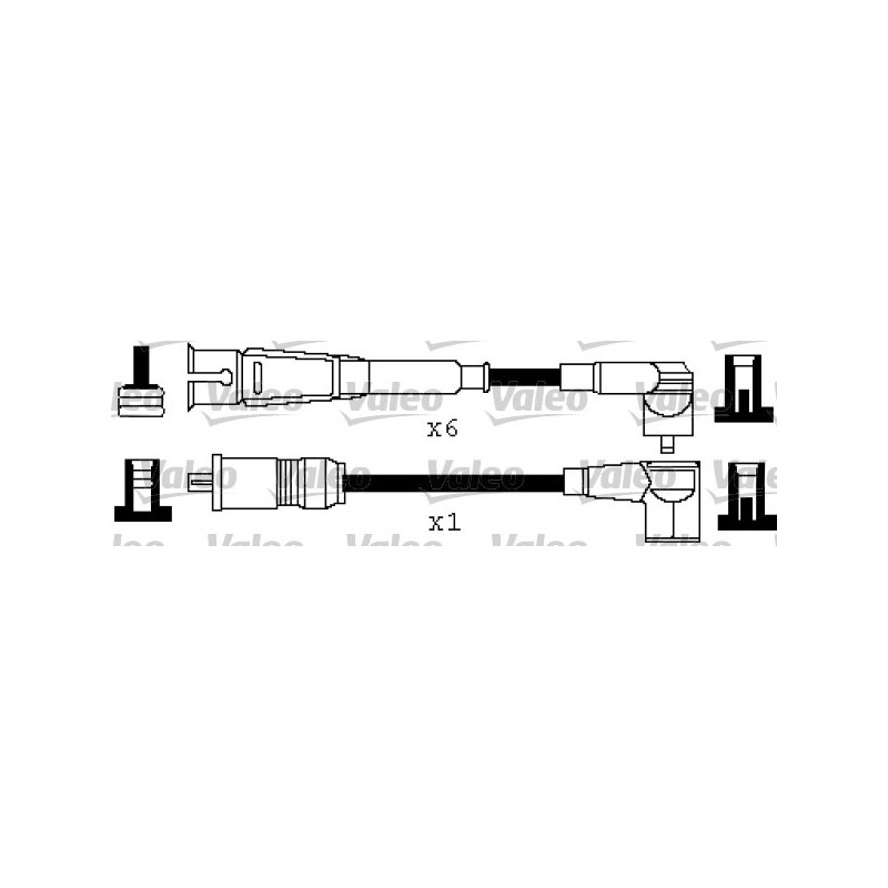 Fils de bougies / Faisceau d'allumage VALEO