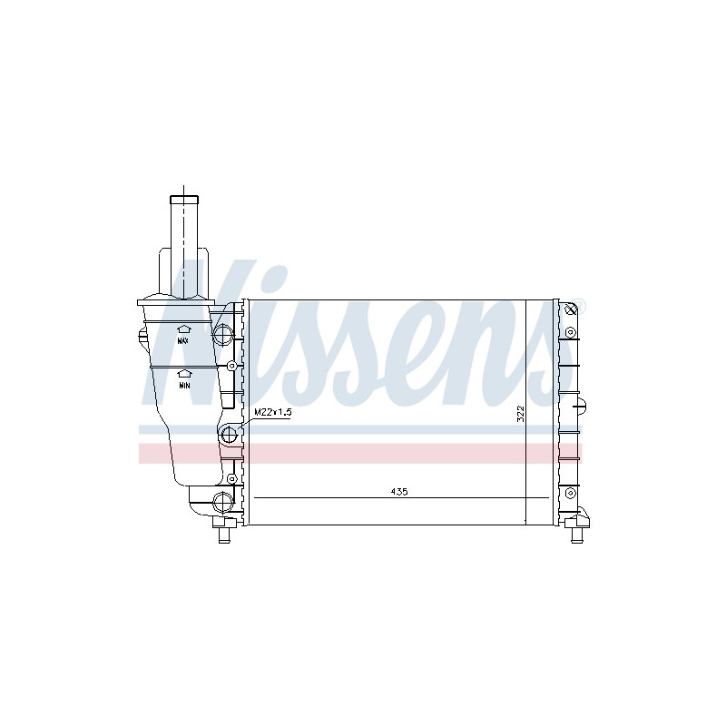 Radiateur NISSENS