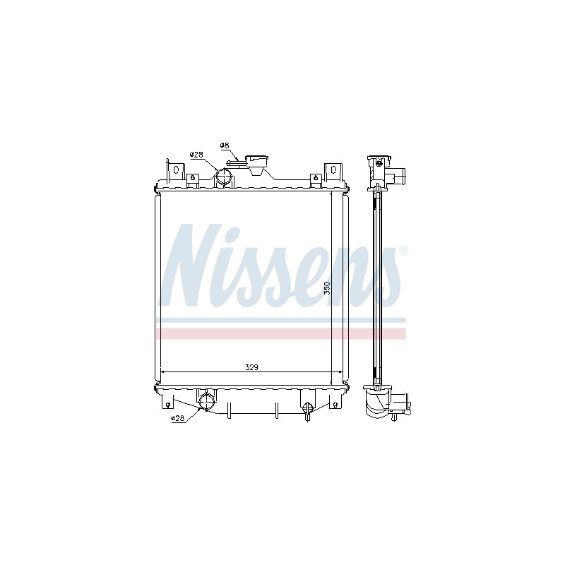 Radiateur NISSENS