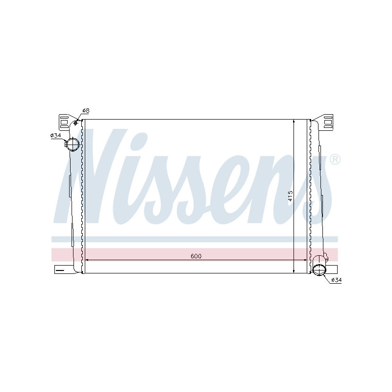 Radiateur NISSENS