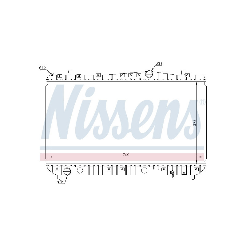 Radiateur NISSENS